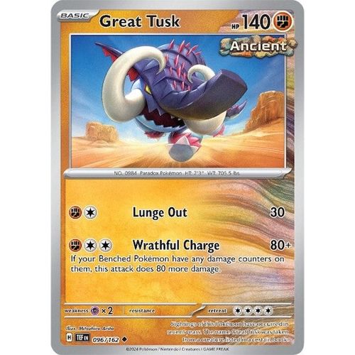 Great Tusk (096/162) [SV05: Temporal Forces] - PokéBox Australia