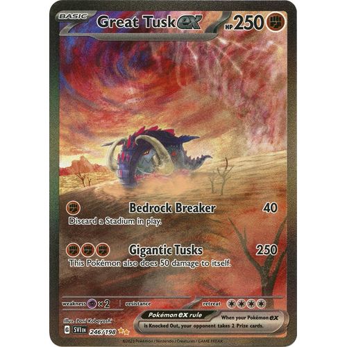 Great Tusk ex (246/198) [SV01: Scarlet & Violet Base Set] - PokéBox Australia