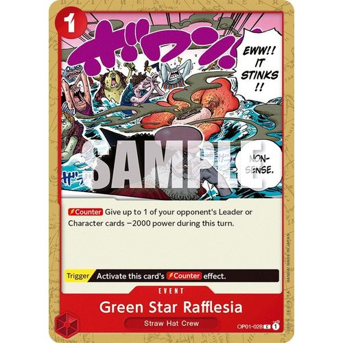 Green Star Rafflesia (OP01 - 028) [Romance Dawn] - PokéBox Australia