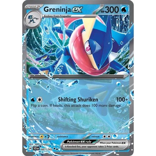 Greninja ex (041/142) [SV07: Stellar Crown] - PokéBox Australia