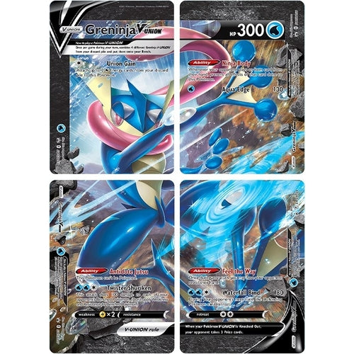 Greninja V - UNION [Set of 4] (SWSH: Sword & Shield Promo Cards) - PokéBox Australia
