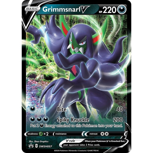 Grimmsnarl V - SWSH057 (SWSH057) (SWSH: Sword & Shield Promo Cards) - PokéBox Australia