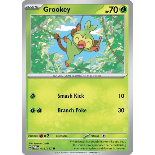 Grookey (014/167) [SV06: Twilight Masquerade] - PokéBox Australia