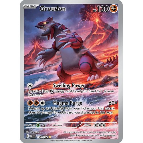 Groudon (199/182) [SV04: Paradox Rift] - PokéBox Australia