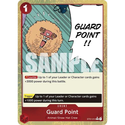 Guard Point (Textured Foil) (ST01 - 014) [Premium Booster - The Best - ] - PokéBox Australia