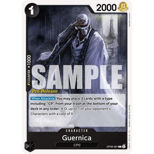 Guernica (OP08 - 081) [Two Legends Pre - Release Cards] - PokéBox Australia