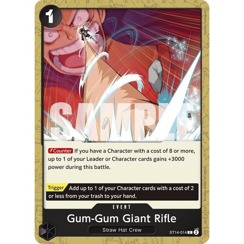 Gum - Gum Giant Rifle (ST14 - 014) [Starter Deck 14: 3D2Y] - PokéBox Australia