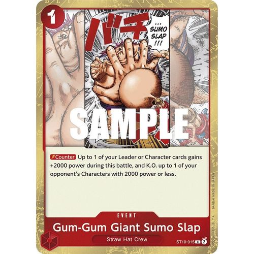 Gum - Gum Giant Sumo Slap (ST10 - 015) [Ultra Deck: The Three Captains] - PokéBox Australia