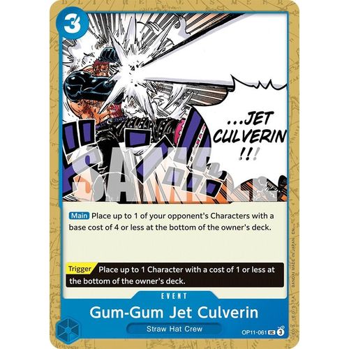 Gum - Gum Jet Culverin (OP11 - 061) [A Fist of Divine Speed] - PokéBox Australia