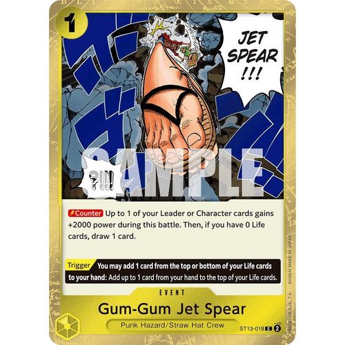 Gum - Gum Jet Spear (ST13 - 018) [Ultra Deck: The Three Brothers] - PokéBox Australia