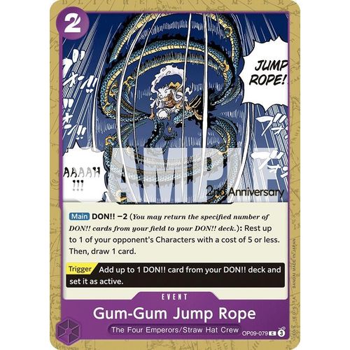 Gum - Gum Jump Rope (OP09 - 079) [Emperors in the New World: 2nd Anniversary Tournament Cards] - PokéBox Australia