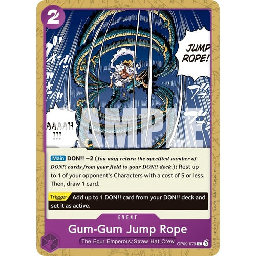 Gum - Gum Jump Rope (Reprint) (OP09 - 079) (Premium Booster - The Best - Vol. 2) - PokéBox Australia