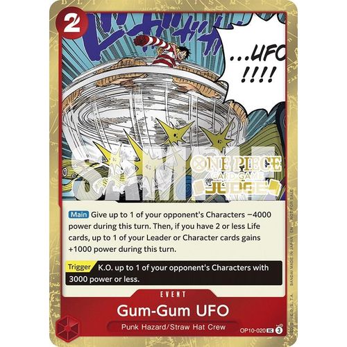 Gum - Gum UFO (Judge Pack Vol. 6) (OP10 - 020) (One Piece Promotion Cards) - PokéBox Australia