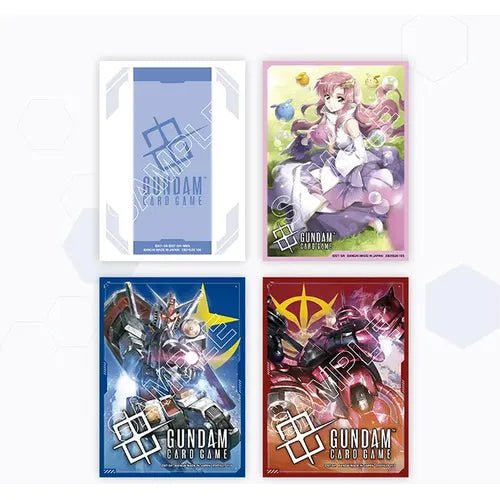 Gundam Card Game: Official Sleeves Display 1 [E01] - PokéBox Australia