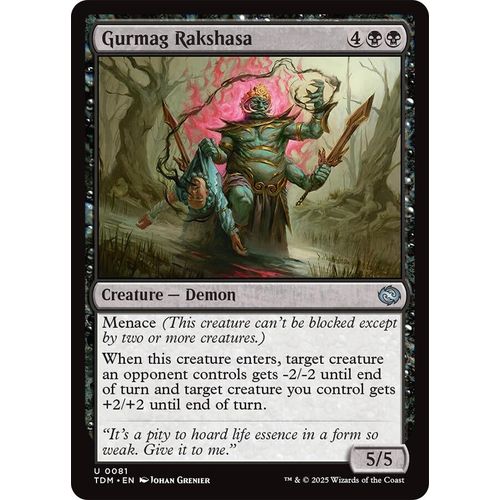 Gurmag Rakshasa (81) (Tarkir: Dragonstorm) - PokéBox Australia
