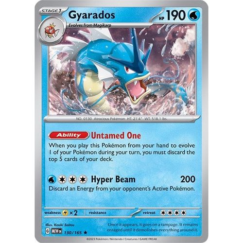 Gyarados (130/165) [SV: Scarlet & Violet 151] - PokéBox Australia