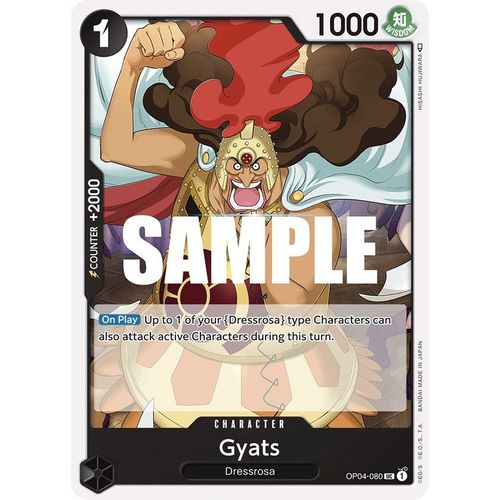 Gyats (OP04 - 080) [Kingdoms of Intrigue] - PokéBox Australia