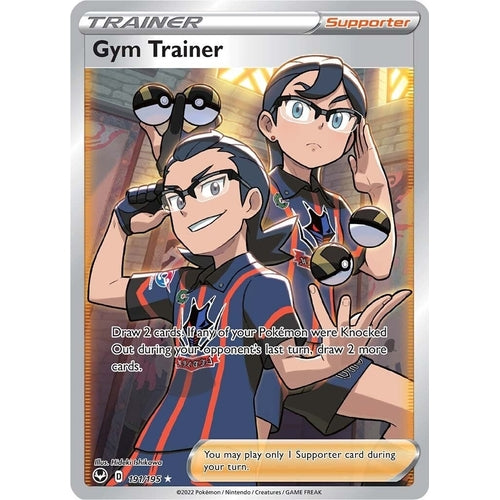 Gym Trainer (Full Art) (191/195) (SWSH12: Silver Tempest) - PokéBox Australia