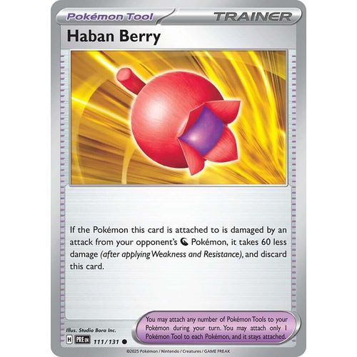 Haban Berry (111/131) [SV: Prismatic Evolutions] - PokéBox Australia