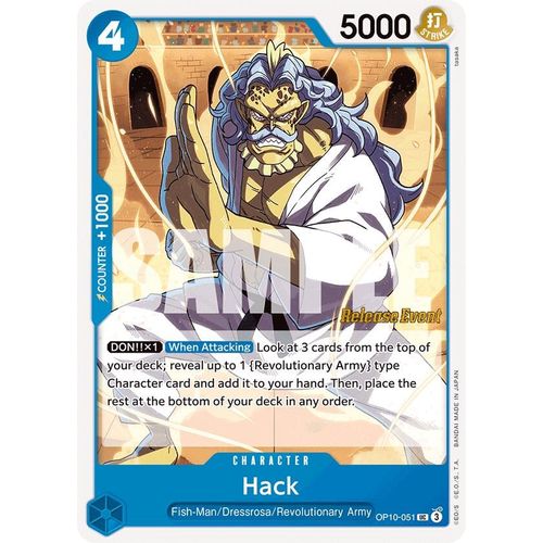 Hack (OP10 - 051) [Royal Blood Release Event Cards] - PokéBox Australia