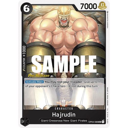 Hajrudin (OP04 - 088) [Kingdoms of Intrigue Pre - Release Cards] - PokéBox Australia