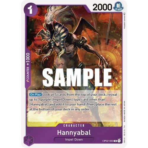 Hannyabal (OP02 - 083) [Paramount War] - PokéBox Australia