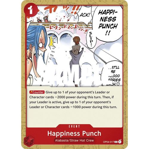 Happiness Punch (OP04 - 017) [Kingdoms of Intrigue] - PokéBox Australia