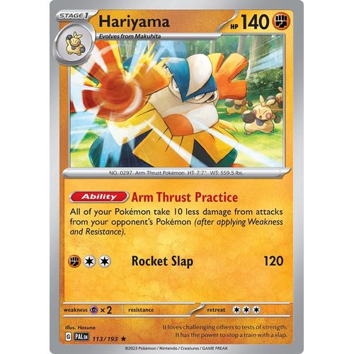 Hariyama (113/193) [SV02: Paldea Evolved] - PokéBox Australia