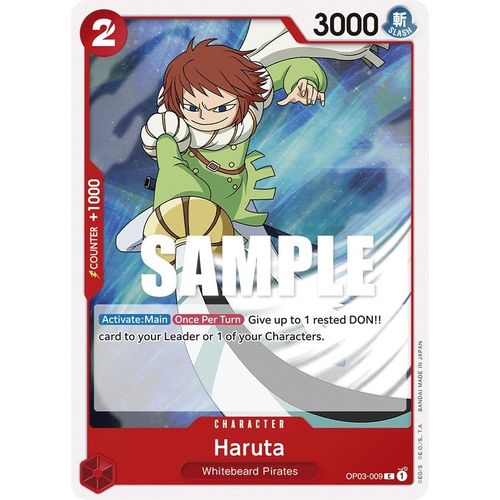 Haruta (OP03 - 009) [Pillars of Strength] - PokéBox Australia