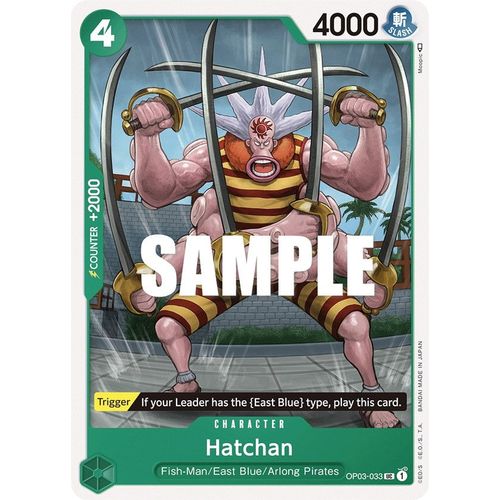 Hatchan (OP03 - 033) [Pillars of Strength] - PokéBox Australia