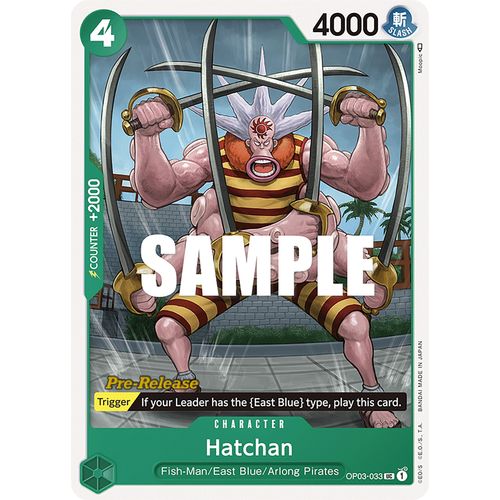 Hatchan (OP03 - 033) [Pillars of Strength Pre - Release Cards] - PokéBox Australia