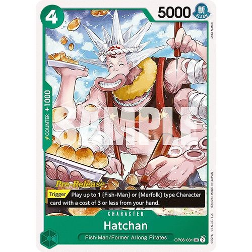 Hatchan (OP06 - 031) [Wings of the Captain Pre - Release Cards] - PokéBox Australia