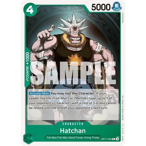 Hatchan (OP11 - 034) [A Fist of Divine Speed] - PokéBox Australia