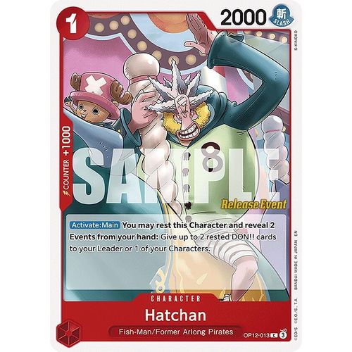 Hatchan (OP12 - 013) (Legacy of the Master Release Event Cards) - PokéBox Australia