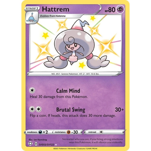 Hattrem (SV055/SV122) (Shining Fates: Shiny Vault) - PokéBox Australia