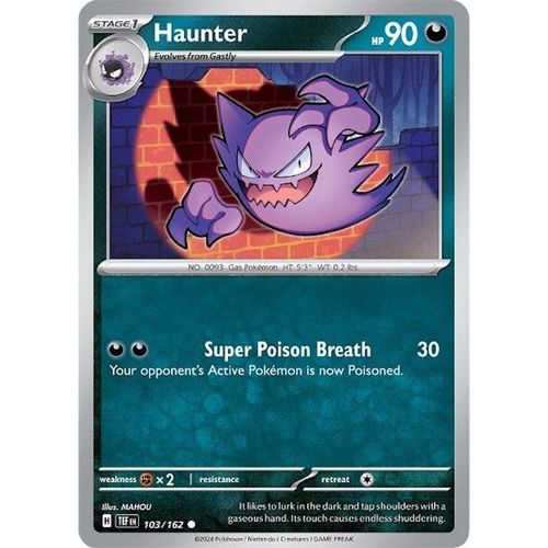 Haunter (103/162) [SV05: Temporal Forces] - PokéBox Australia