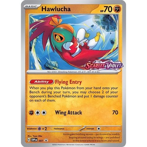 Hawlucha - 007 (Prerelease) (007) (SV: Scarlet & Violet Promo Cards) - PokéBox Australia