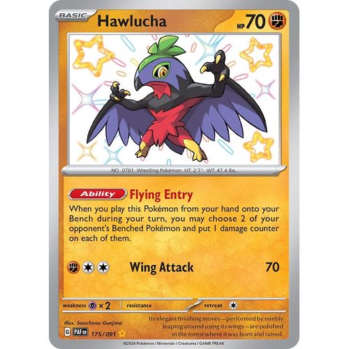 Hawlucha (175/091) [SV: Paldean Fates] - PokéBox Australia