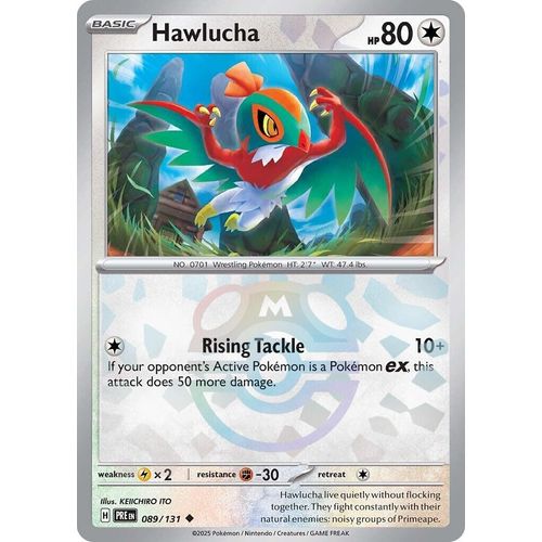 Hawlucha (Master Ball Pattern) (089/131) [SV: Prismatic Evolutions] - PokéBox Australia