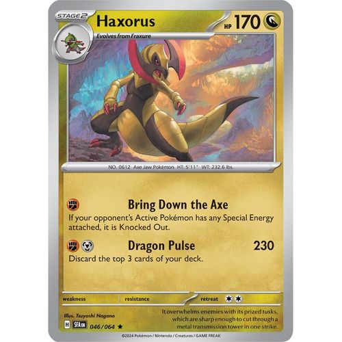 Haxorus (046/064) [SV: Shrouded Fable] - PokéBox Australia