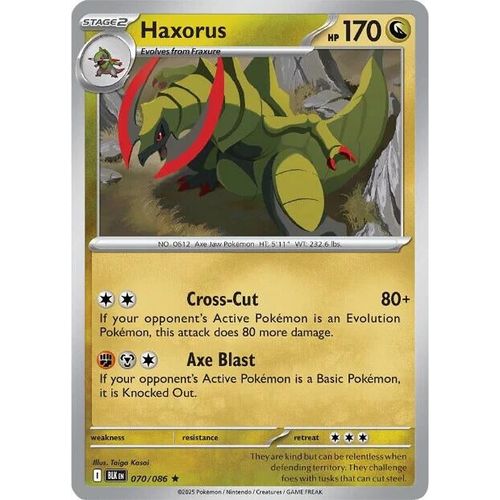 Haxorus (070/086) (SV: Black Bolt) - PokéBox Australia