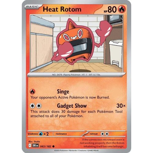 Heat Rotom (043/182) (SV10: Destined Rivals) - PokéBox Australia