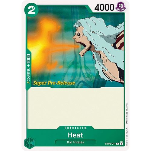 Heat (ST02 - 011) [Super Pre - Release Starter Deck 2: Worst Generation] - PokéBox Australia