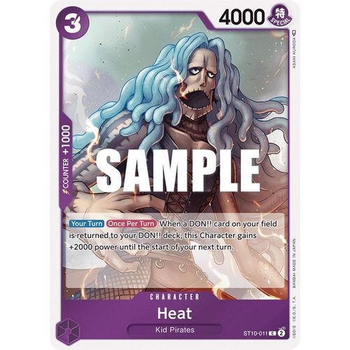 Heat (ST10 - 011) [Ultra Deck: The Three Captains] - PokéBox Australia