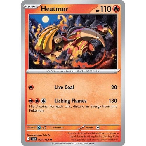 Heatmor (031/162) [SV05: Temporal Forces] - PokéBox Australia