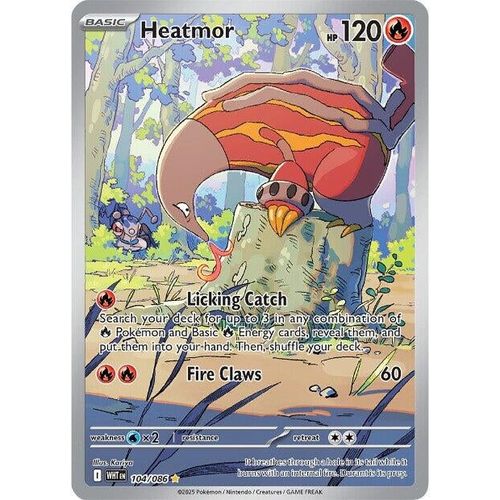 Heatmor (104/086) (SV: White Flare) - PokéBox Australia