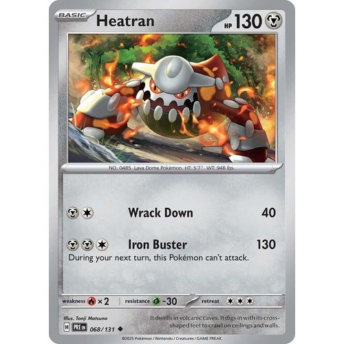 Heatran (068/131) [SV: Prismatic Evolutions] - PokéBox Australia