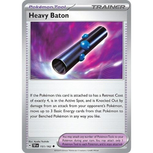 Heavy Baton (151/162) [SV05: Temporal Forces] - PokéBox Australia