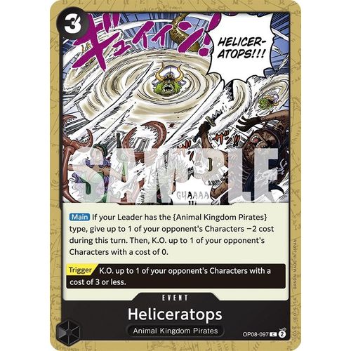 Heliceratops (OP08 - 097) [Two Legends] - PokéBox Australia