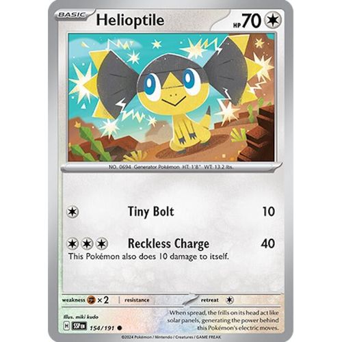 Helioptile (154/191) [SV08: Surging Sparks] - PokéBox Australia